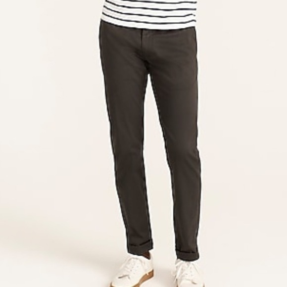 J crew 484 stretch slim fit chino pants faded black - Picture 1 of 5